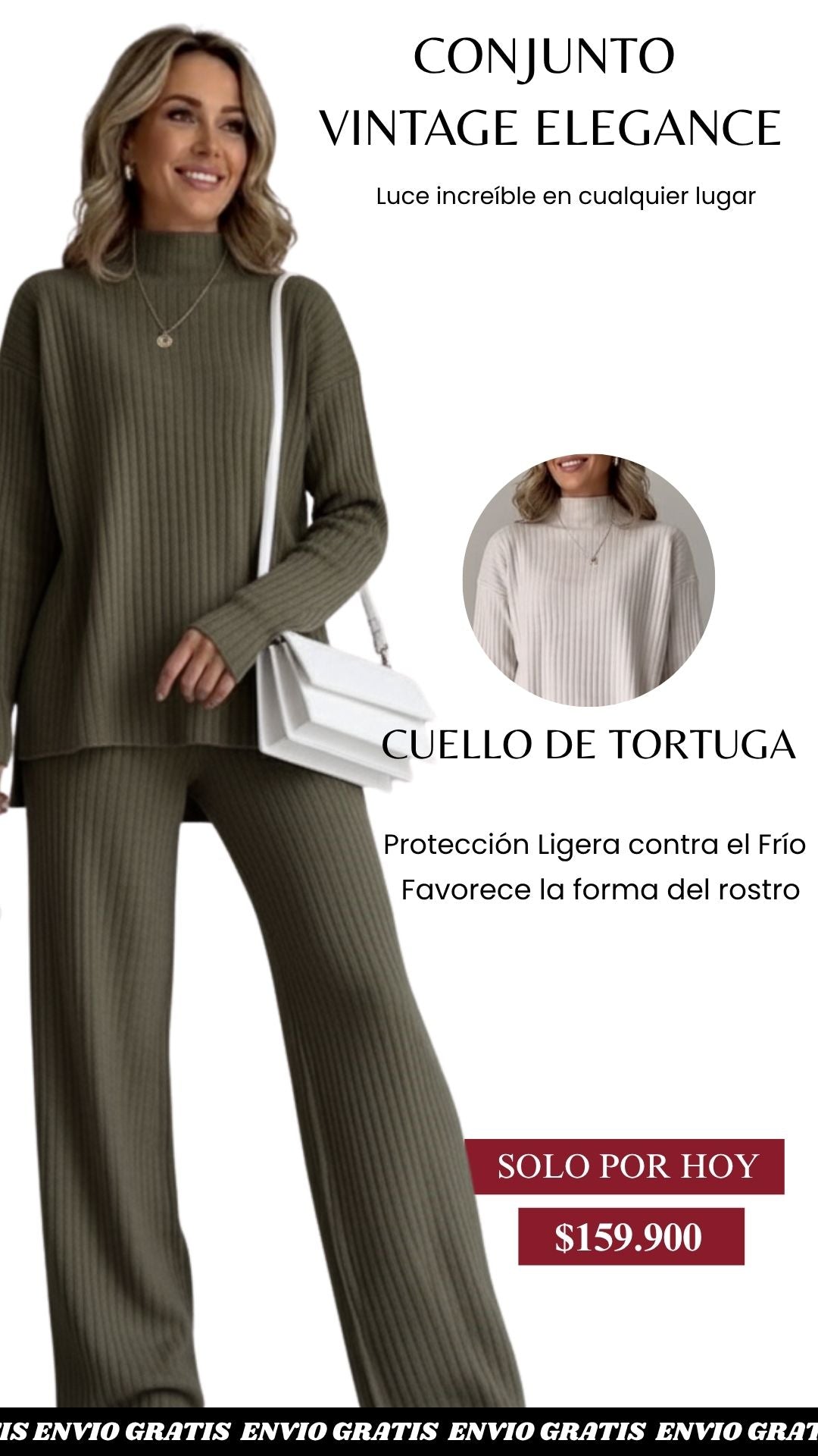 CONJUNTO VINTAGE ELEGANCE