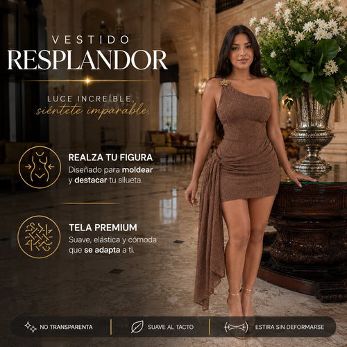 vestido resplandor