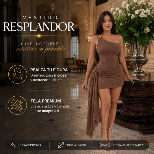 vestido resplandor