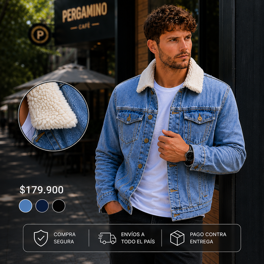 Chaqueta Jean Ovejera Premium