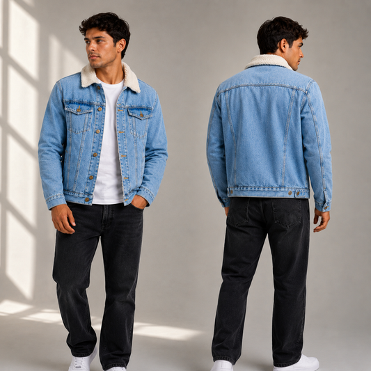 Chaqueta Jean Ovejera Premium