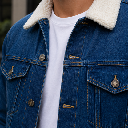 Chaqueta Jean Ovejera Premium